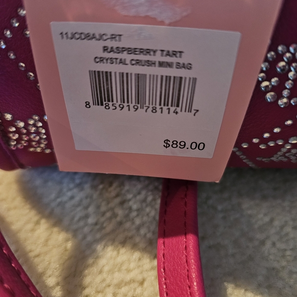 Juicy Couture Bling Pink Handbag. Thick Leather Durable ZERO Call Outs - Picture 3 of 7